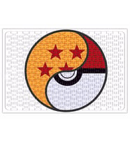 Dragon Ball x Pokemon Puzzle 240 Parça Yapboz
