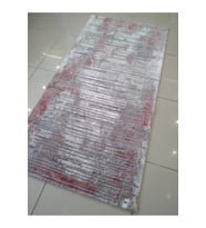 GABARDİN HALI ARYA 430-50 GRİ KİREMİT HALI YOLLUK 100X200 CM