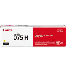 Canon Canon CRG-075H-6366C001 Sarı Yüksek Kapasiteli Orijinal Toner