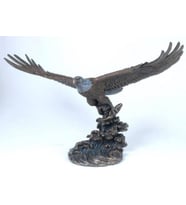 VERONESE BİBLOLAR-Wise Hayvanlar Alemi-WISE KARTAL BALIK AVINDA-54x25x38 CM-JWU74876A4