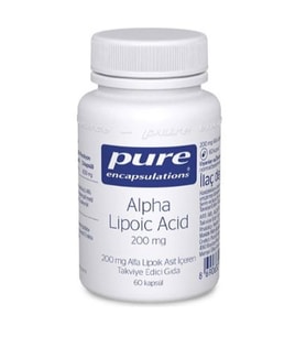 Pure Encapsulations Alpha Lipoic Acid 200 mg 60 Kapsül