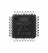 Atmega328pu Microchip Microcontroler 20Mhz 8 Bit Atmel Avr Risc Mcu 32KB Flash Memory 23 Io Uart