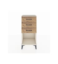 Arges Komodin 3 Çekmeceli 44x30x96 Aytaşı-Çam