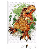 Tiranossaurus Rex T Rex Dinazor Puzzle 240 Parça Yapboz