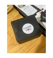 Thank You Yuvarlak Sticker Etiket 4x4 Cm 96 Adet