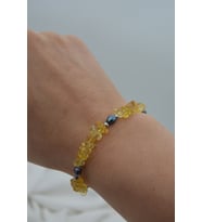 STONEAGE JEWELLERY Sitrin ve Arpa İnci Bileklik