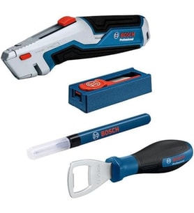 Bosch Profesyonel El Aleti Seti 4 Parça (1X Şişe Açacağı; 1X Değiştirilebilir Maket Bıçağı 180Mm; 1X (Çok Renkli)
