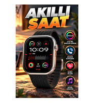 2.02 İnç AMOLED Ekranlı Akıllı Saat Nabız Ölçer Arama Konuşma ve Müzik Dinleme Özellikli