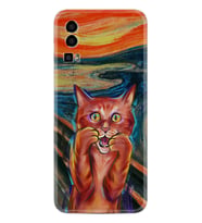 General Mobile Gm 23 Kılıf Silikon Desen Özel Seri Tablo Cat 1788