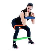 Pilates Direnç Lastiği Seti 5 Adet