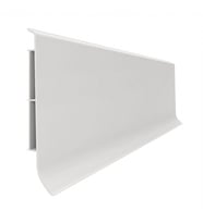 Linela Suya Dayanıklı Pvc Süpürgelik 8 cm - Açık Gri - LNL413