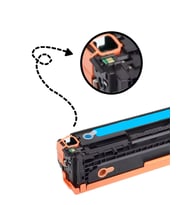 HP 203A CF540A MUADİL TONER SET 4 RENK CRG054 CRG045 201A M254 M280 M281 LBP621 LBP623 LBP640