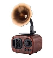 B7 Nostaljik Mini Gramafon Radyo Usb Aux Bluetooth Radyo Yüksek Ses Kalitesi