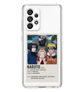Samsung Galaxy A73 Uyumlu Naruto Anime Desenli Şeffaf Telefon Kılıfı