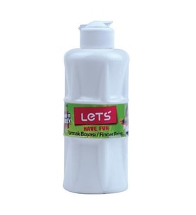 Lets Parmak Boyası Beyaz 250 ml