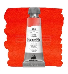 Maimeri Blu Tüp Sulu Boya 12 ml S3 No:257 Pyrrole Red