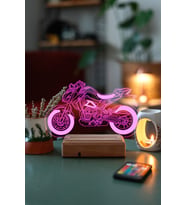 Rks Rn 180 Motor 16 Renk Kumandalı 3D Gece Lambası
