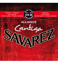 Savarez 656237 Alliance Cantiga 510Ar Klasik Gitar Teli  Parlak ve Net Ses, Uzun Ömürlü Kullanım, Yüksek Korozyon Direnci