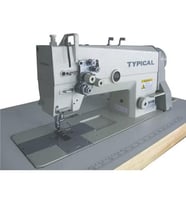Typical GC6842H Çift İğne Küçük Mekik İptalsiz Kilit Dikiş Orta ve Kalın Mat. için