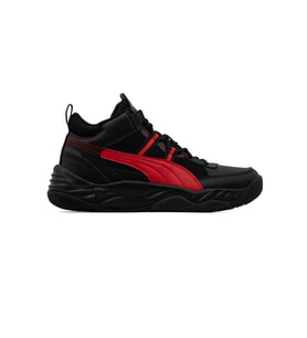 Puma Rebound Future Nextgen Erkek Sneaker Boğazlı Spor Ayakkabı (Siyah-Kırmızı)