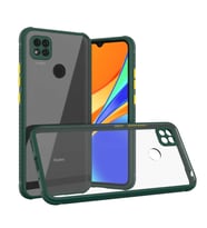 Lexroo Xiaomi Redmi 9C Kılıf Kaff Kılıf - Koyu Yeşil