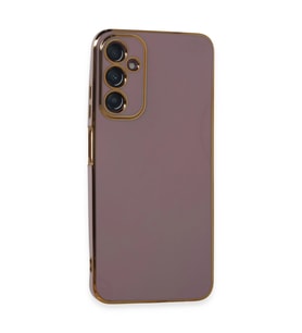 Samsung Galaxy A05s Kılıf Volet Silikon - Mor