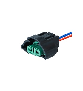 H11 Sis Lambası Soketi Yeşil 2 Pin Kablolu