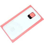 Redmi Note 9s Note 9 Pro Arka Kapak Batarya Kapağı (Cam) Beyaz