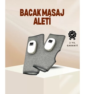 Kablosuz Isıtmalı Baldır Masaj Aleti – 3 Hava Basınçlı, Titreşimli Ve Sıcak Kompres Fonksiyonlu