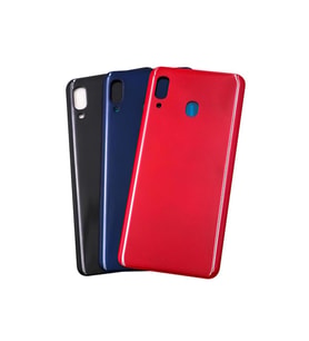 Samsung Galaxy A20 A205F İle Uyumlu Arka Pil Kapak (Siyah)