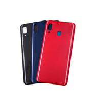 Samsung Galaxy A20 A205F İle Uyumlu Arka Pil Kapak (Siyah)