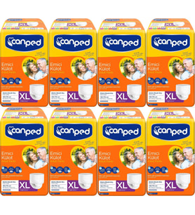 Canped Emici Külot Hasta Bezi XL-Extra Large Büyük Adet 56 (8PK*7)