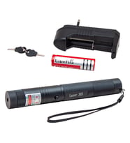Powermaster Şarjlı Uzun Menzilli Yeşil Lazer Pointer 25 Km Menzil