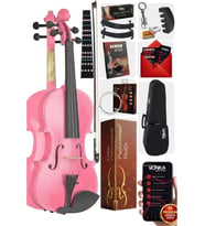 Midex HGA34PİNK-TYS Pembe 3/4 Çocuk Kemanı Full Set (10-13 Yaş İçin)