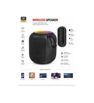 SA-147 Rgb Işıklı Taşınabilir Bluetooth Hoparlör 5W Powerbank Fm Radyo, Usb/tf/aux