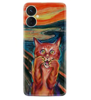 Tecno Spark 9T Kılıf Silikon Desen Özel Seri Tablo Cat 1788