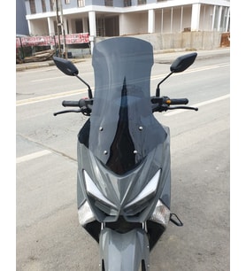 MOTOCAM Volta Apec Apx5 Ön Cam 2023-2026 Model 68cm Siyah Renkli 4mm ORTA BOYLU