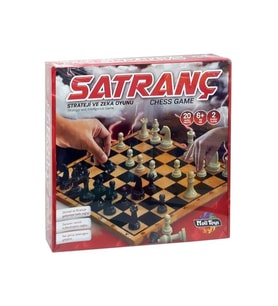 Moli Toys Ahşap Satranç Ve Zeka Oyunu 