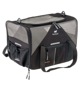 Ferplast Voyager 350 Kedi ve Köpek Kumaş Taşıma Çantası Siyah