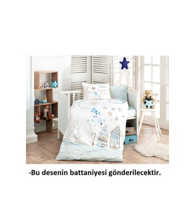 Özdilek Stella Bebek Battaniyesi (100x120)-Mavi
