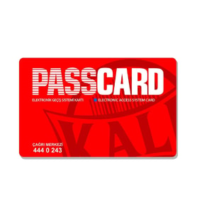 Kale X5 Passcard Em Kart