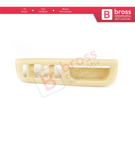 VW Passat B5 Bora Jetta Golf 4 için Bej Kapı Kolu Tutamağı 3B1867171E