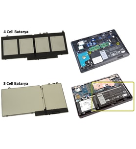 Dell 5TFCY, 05TFCY Batarya Pil RETRO 4Cell