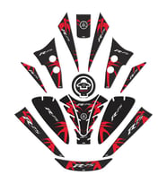 Yamaha R25 2019 - 2024 Uyumlu Tank Pad Set 006