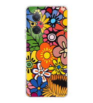 PrintiFy Huawei Nova 9 Se ile Uyumlu Retro Color 2  Kamera Korumalı Şeffaf  Kılıf