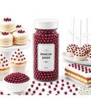 Dr. Gusto 4 Mm Bordo Boncuk Şeker 250 Gr