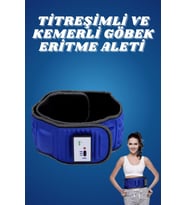 5 Motorlu Titreşimli Masaj Aleti Göbek Kemeri Selülit Cihazı Eritme Zayıflama