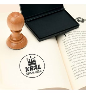 Kral Arkadaşım İsimli Kitap Mührü