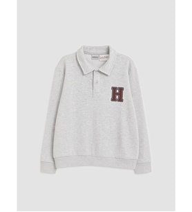 LCW Kids Gri Harry Potter Baskılı Erkek Çocuk Sweatshirt