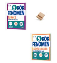 Fenomen 5. Sınıf Maarif Türkçe ve Sosyal Bilgiler Kök Soru Bankası + Telefon Standı